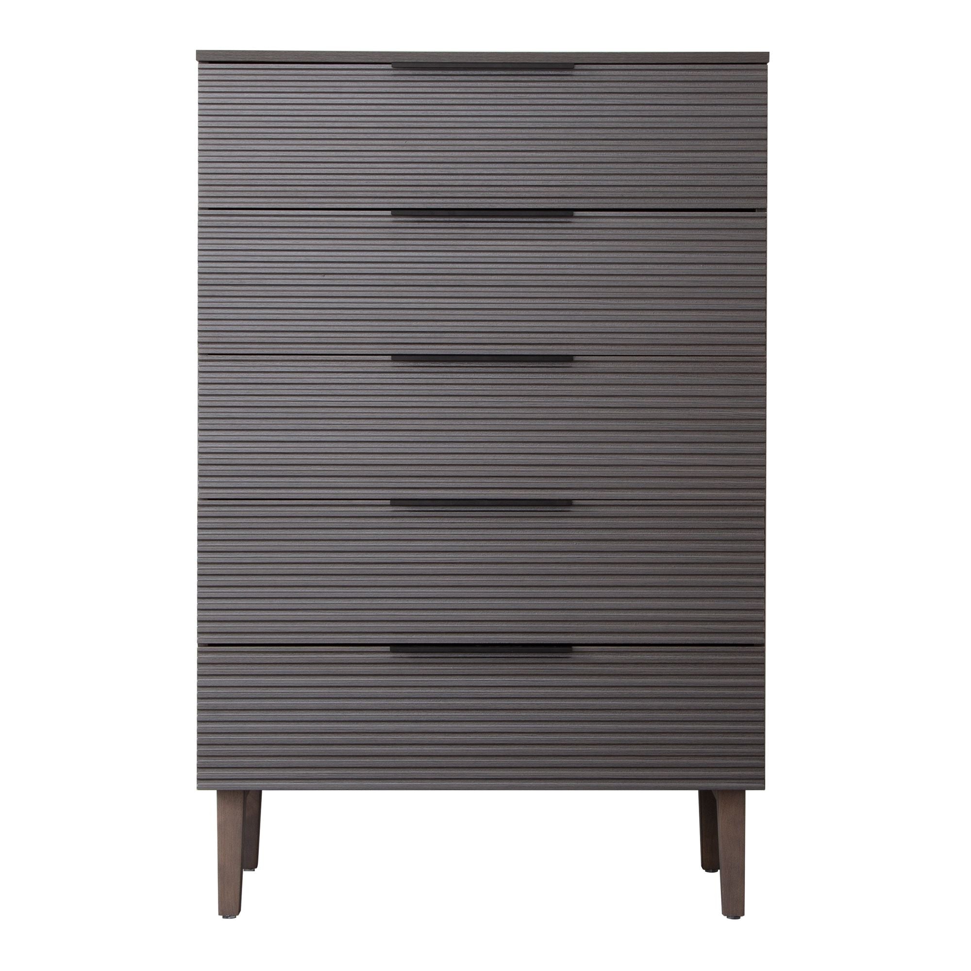 FRALIMK 47.6" Tall 5 Drawer Dresser for Bedroom, Large Chest of Drawers Storage Organizer with Handles for Living Room, Gray - Comfortable Living Decor