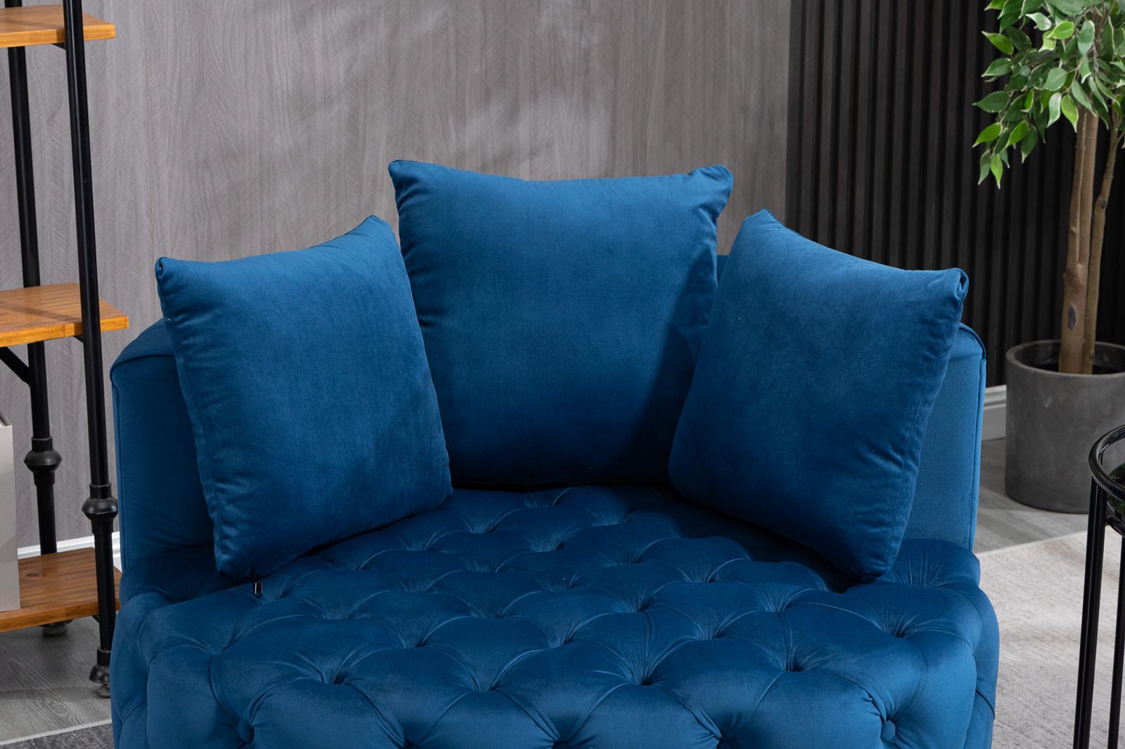 Furniture,Accent Chair / Classical Barrel Chair for living room / Modern Leisure Sofa Chair - Comfortable Living Decor