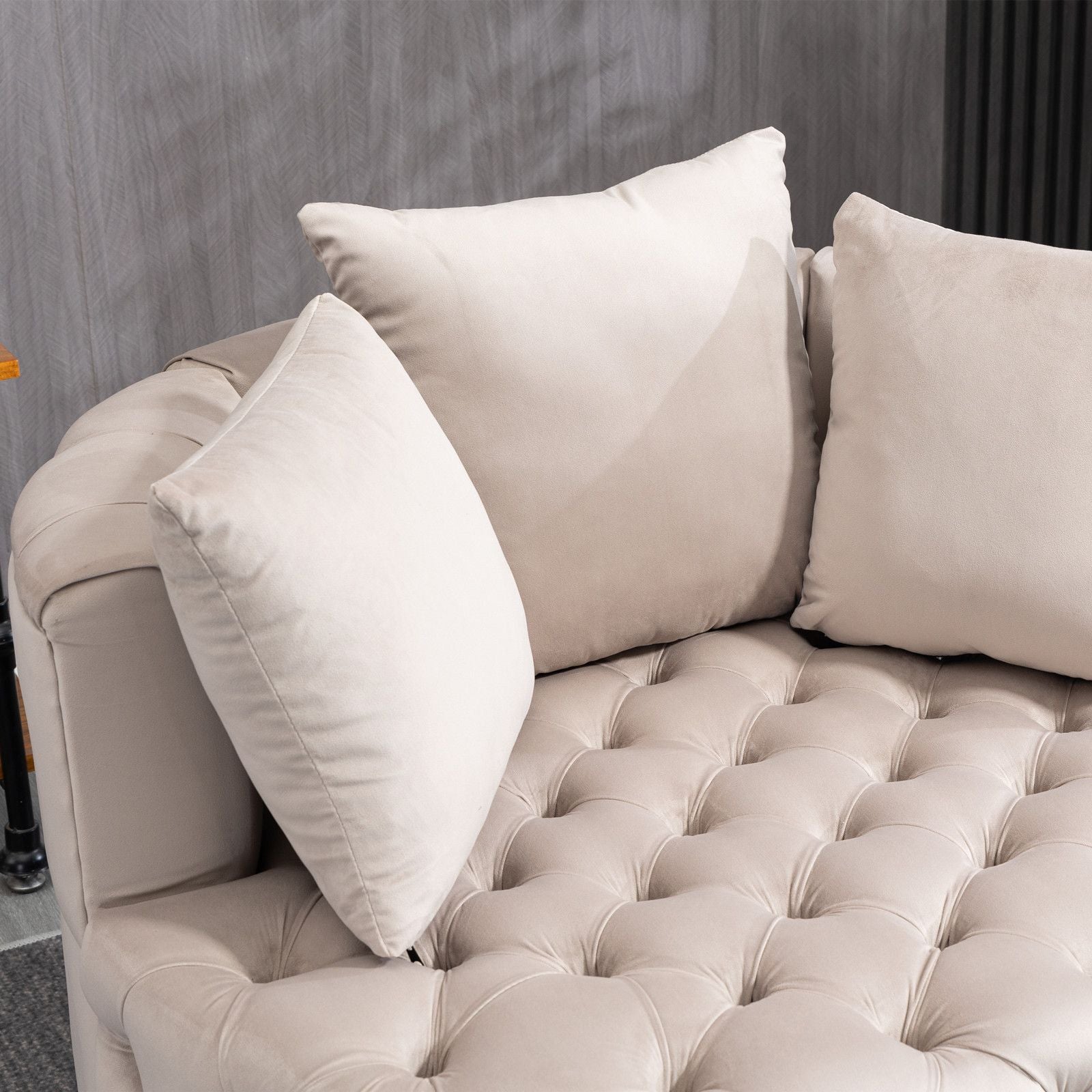 Furniture,Accent Chair / Classical Barrel Chair for living room / Modern Leisure Sofa Chair - Comfortable Living Decor