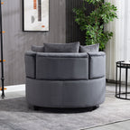 Furniture,Accent Chair / Classical Barrel Chair for living room / Modern Leisure Sofa Chair - Comfortable Living Decor