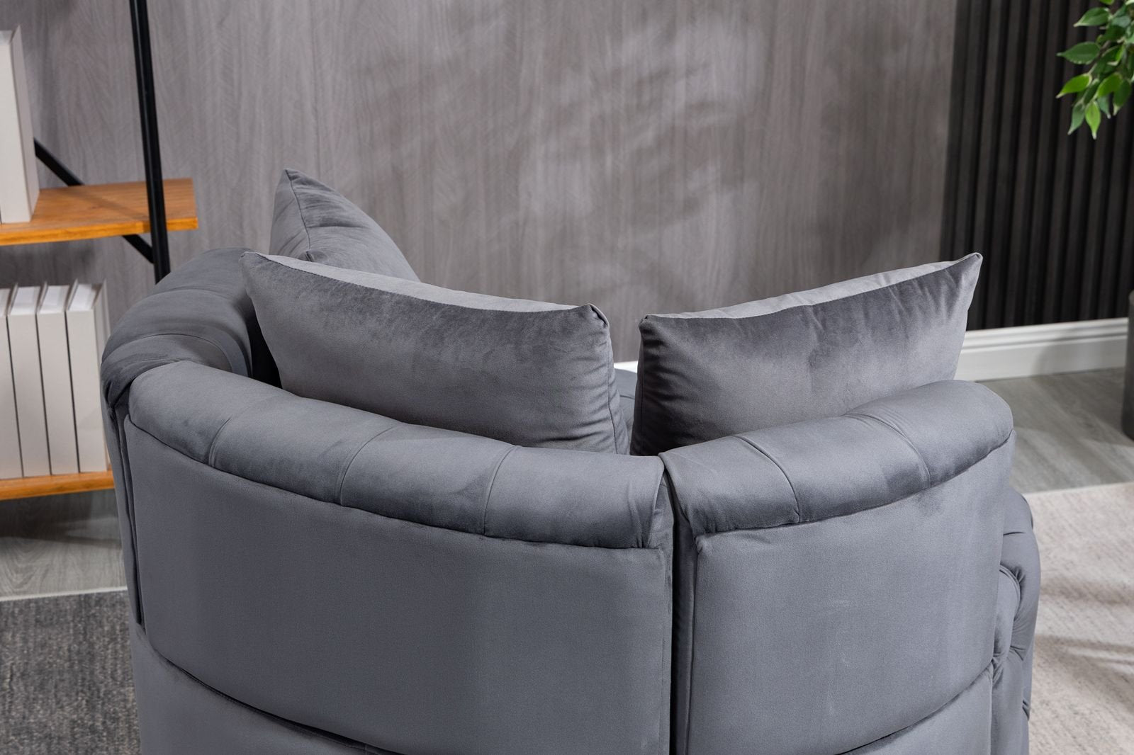 Furniture,Accent Chair / Classical Barrel Chair for living room / Modern Leisure Sofa Chair - Comfortable Living Decor