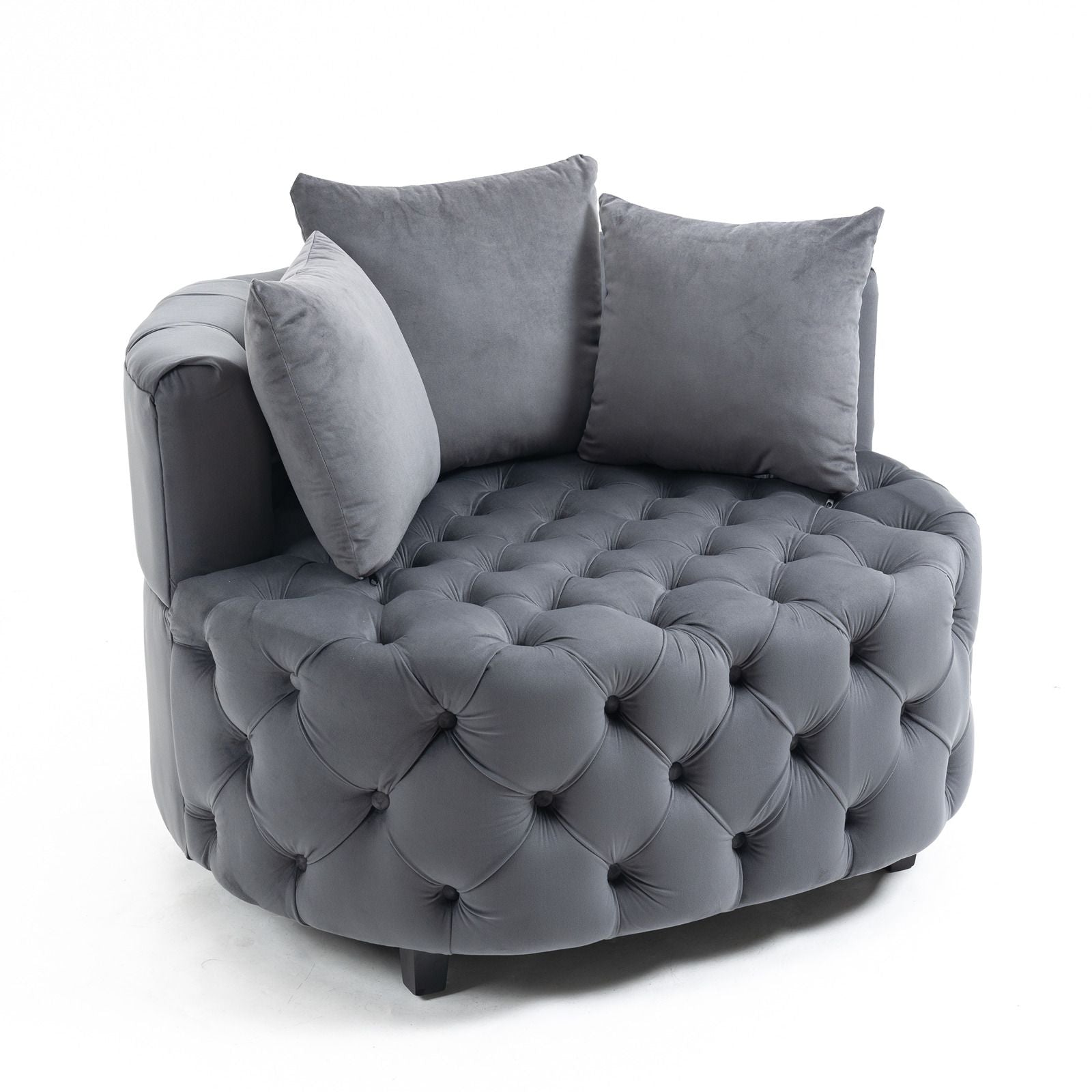 Furniture,Accent Chair / Classical Barrel Chair for living room / Modern Leisure Sofa Chair - Comfortable Living Decor