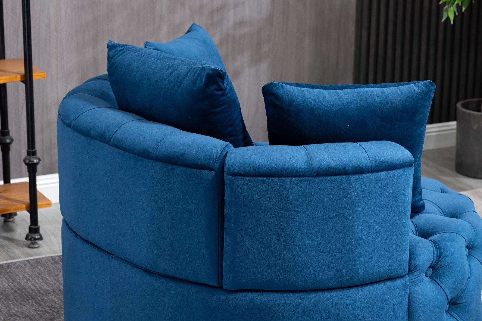 Furniture,Accent Chair / Classical Barrel Chair for living room / Modern Leisure Sofa Chair - Comfortable Living Decor