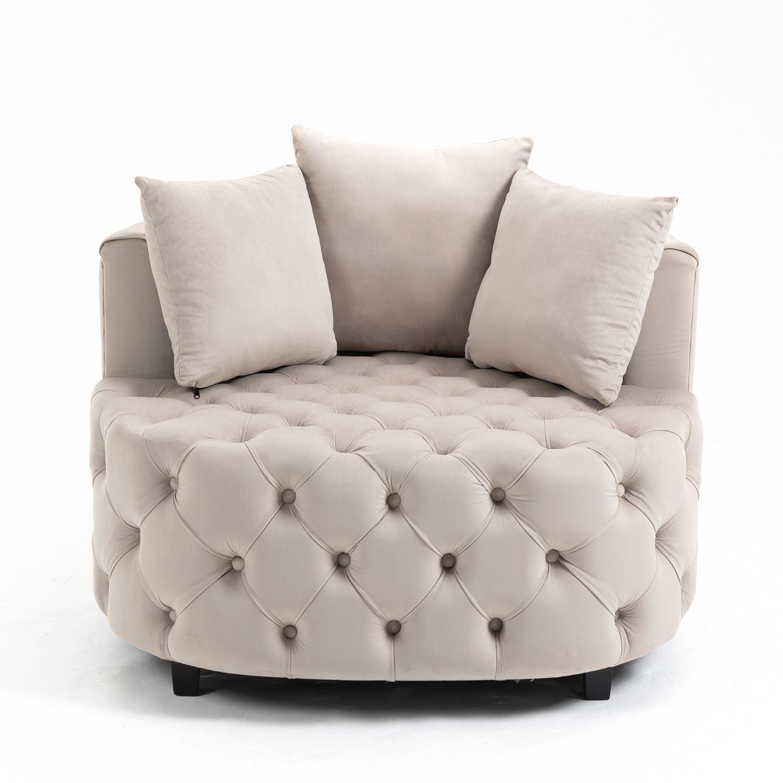 Furniture,Accent Chair / Classical Barrel Chair for living room / Modern Leisure Sofa Chair - Comfortable Living Decor