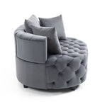 Furniture,Accent Chair / Classical Barrel Chair for living room / Modern Leisure Sofa Chair - Comfortable Living Decor