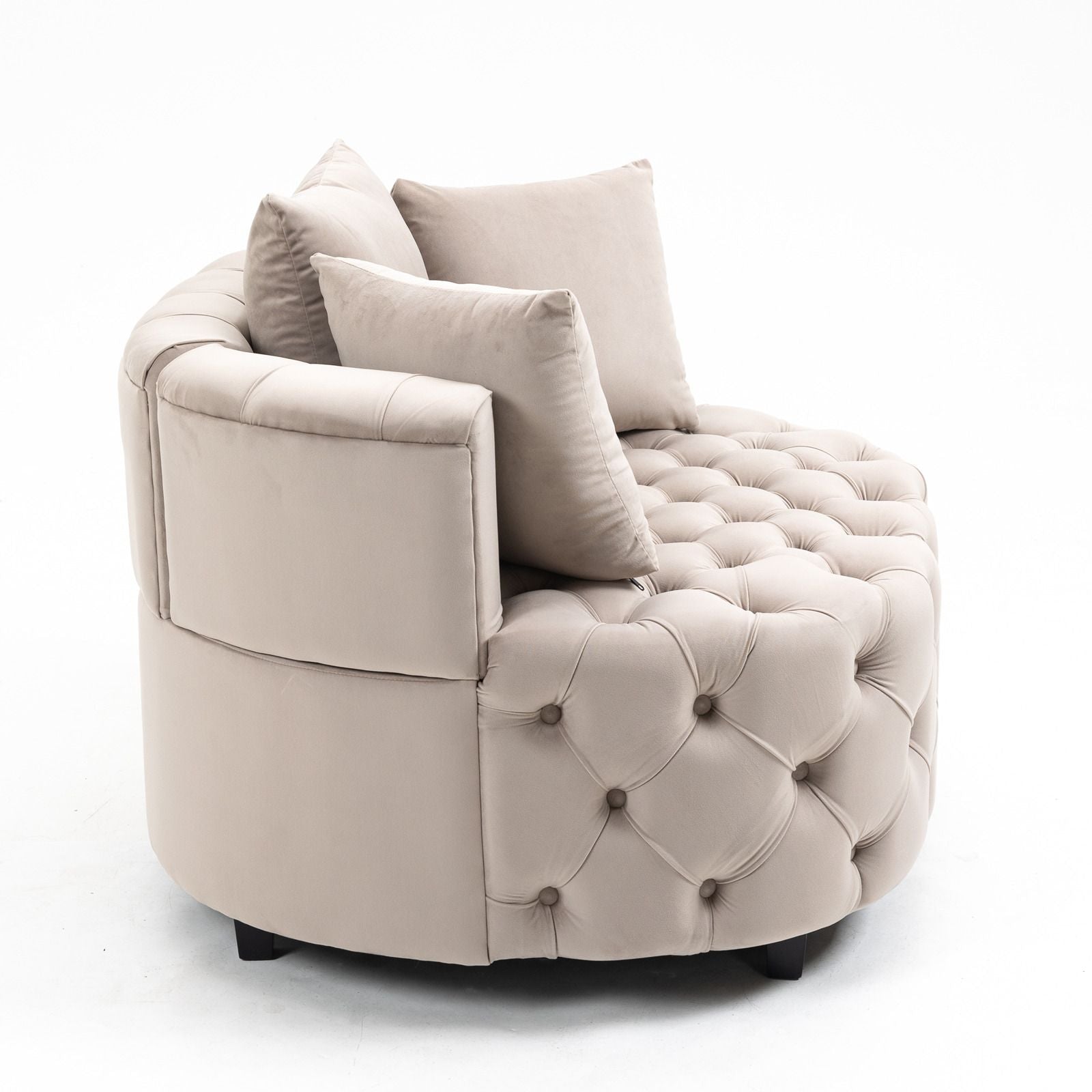 Furniture,Accent Chair / Classical Barrel Chair for living room / Modern Leisure Sofa Chair - Comfortable Living Decor