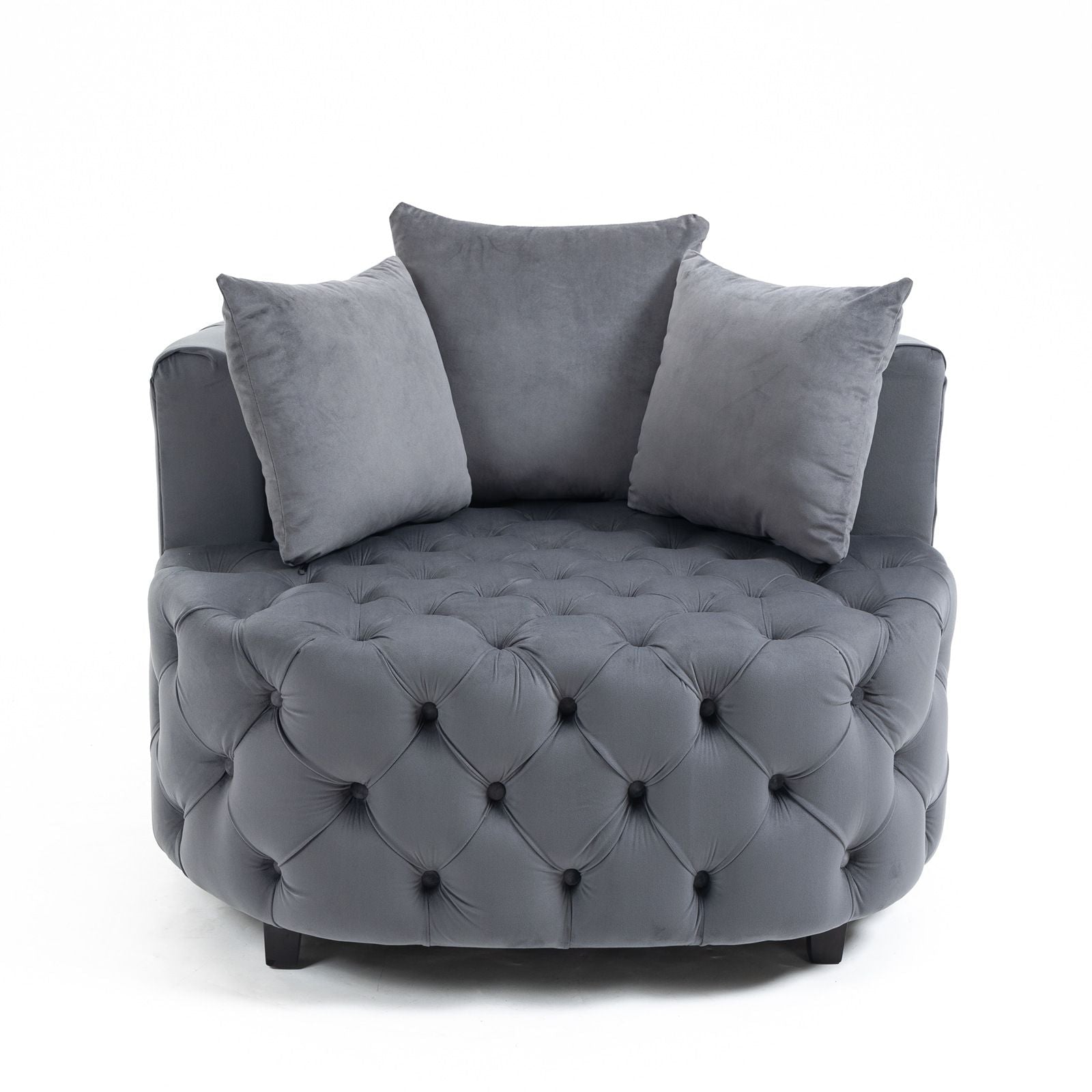 Furniture,Accent Chair / Classical Barrel Chair for living room / Modern Leisure Sofa Chair - Comfortable Living Decor
