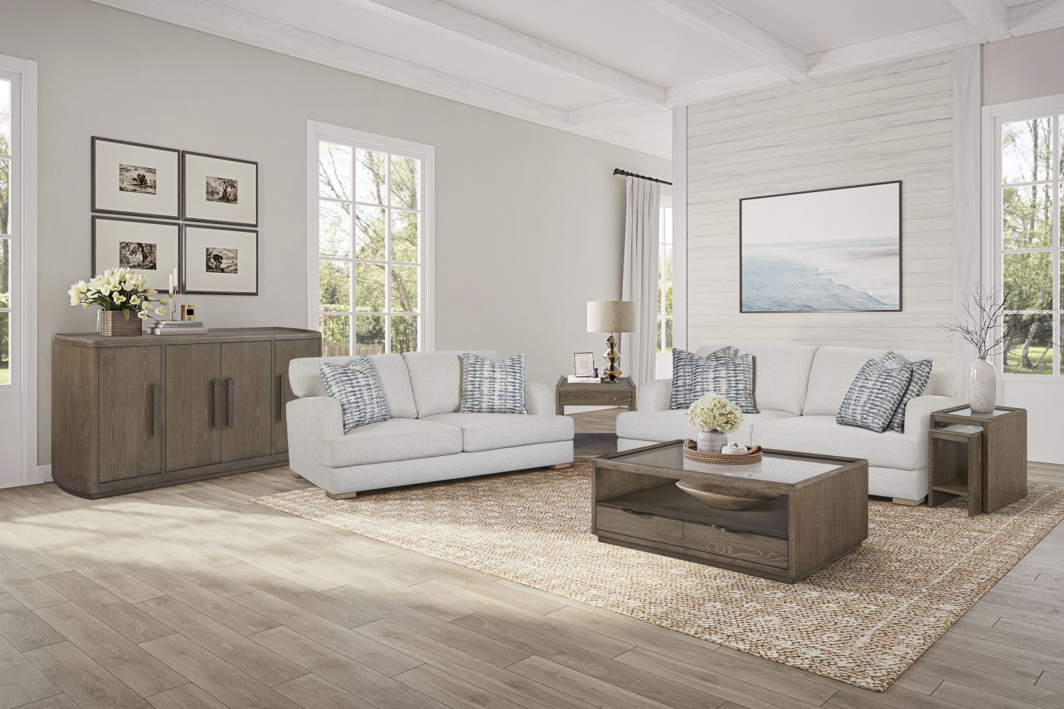 Glass Top Cocktail Coffee Table by Yeah Depot - Comfortable Living Decor
