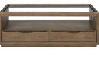 Glass Top Cocktail Coffee Table by Yeah Depot - Comfortable Living Decor