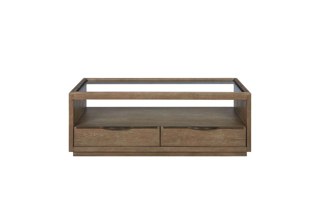 Glass Top Cocktail Coffee Table by Yeah Depot - Comfortable Living Decor