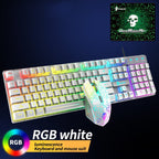Kuiying T6RGB Luminous Keyboard And Mouse Set - Comfortable Living Decor