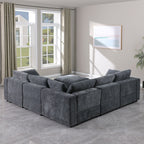 Lively Lodge Large Sectional Sofa - 181'' - Comfortable Living Decor