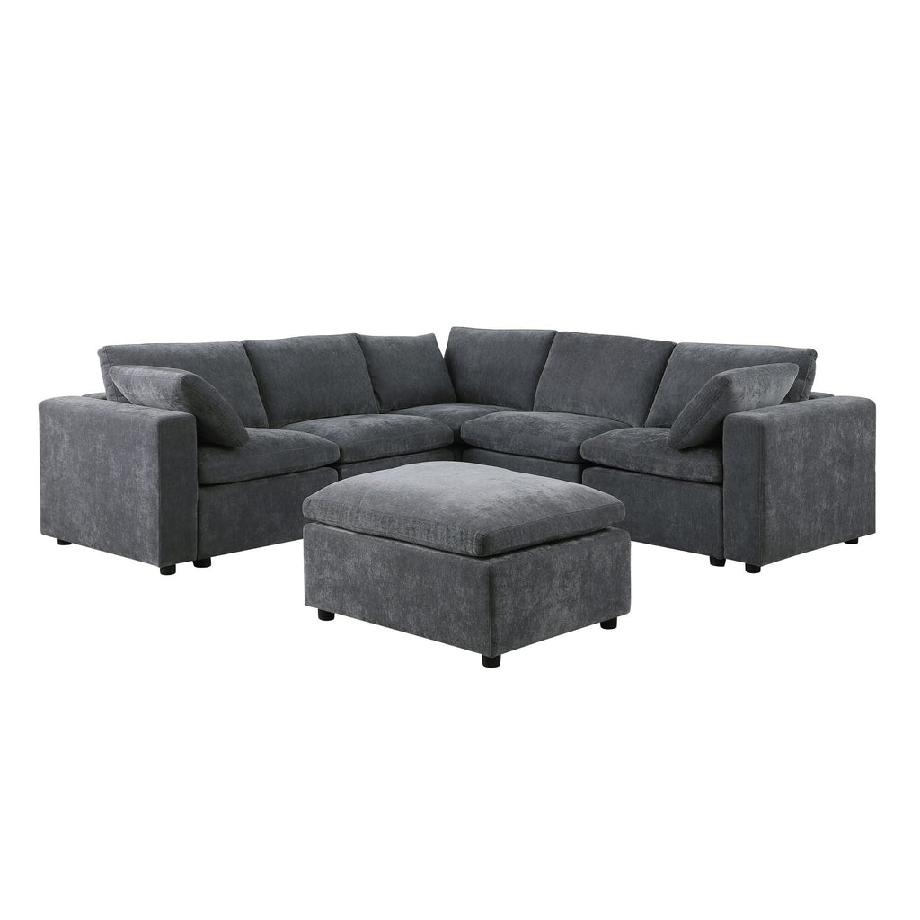 Lively Lodge Large Sectional Sofa - 181'' - Comfortable Living Decor