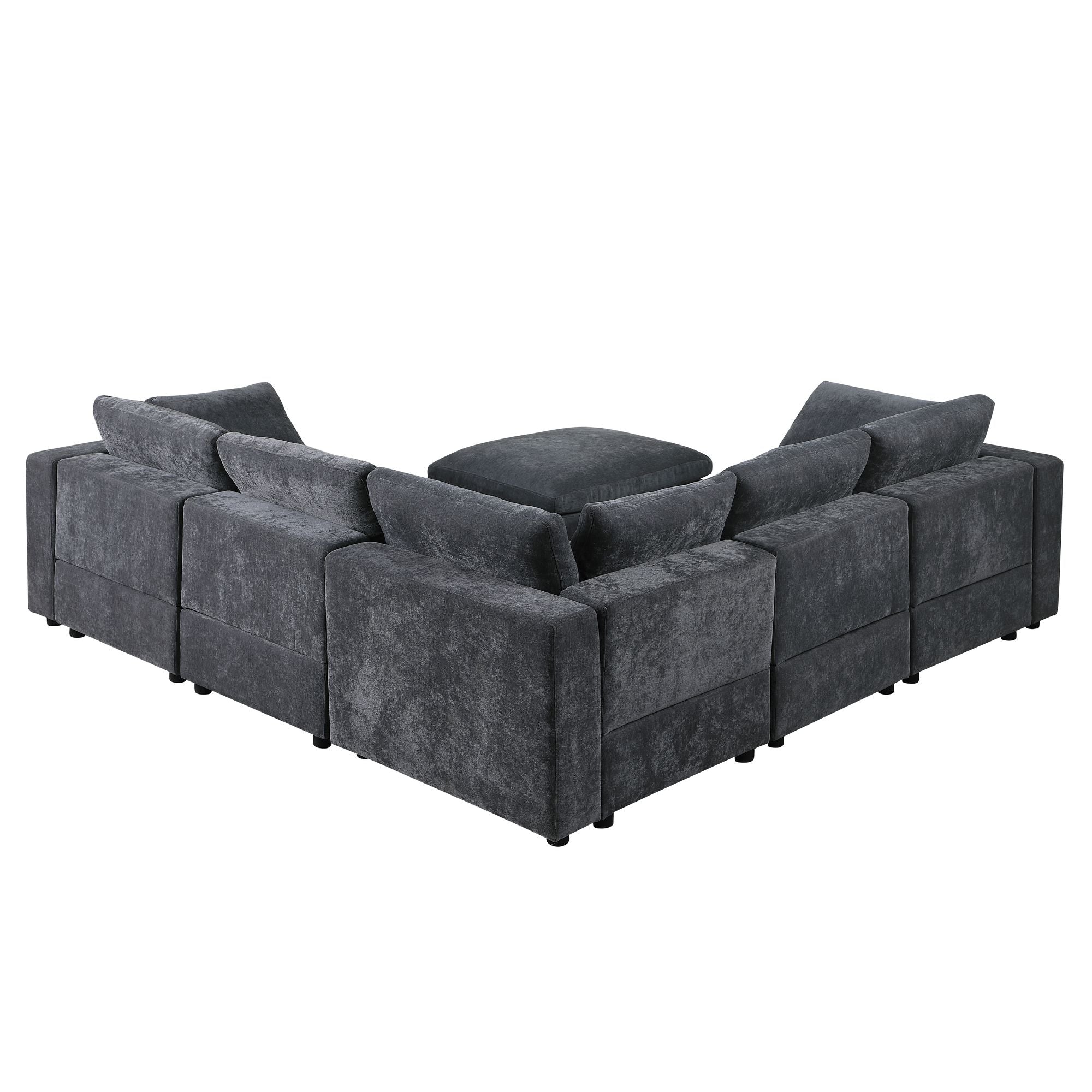 Lively Lodge Large Sectional Sofa - 181'' - Comfortable Living Decor