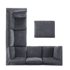 Lively Lodge Large Sectional Sofa - 181'' - Comfortable Living Decor