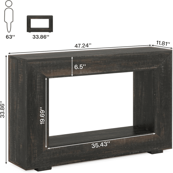 Long Console Table/Living room table - Comfortable Living Decor