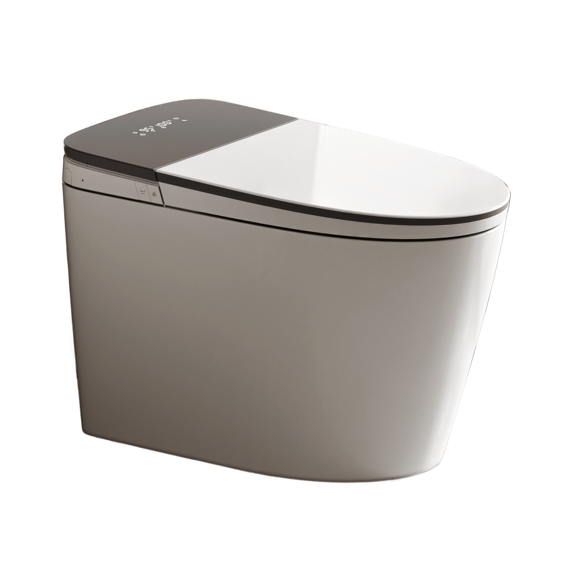 Luxury Tankless Smart Toilet with Bidet Built in - Comfortable Living Decor