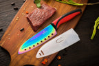 Magnetic Kitchen Knife Set with Rack by SiliSlick - Comfortable Living Decor