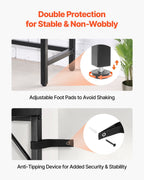 Marble Console Table with Power Outlet by Yeah Depot - Comfortable Living Decor