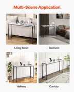 Marble Console Table with Power Outlet by Yeah Depot - Comfortable Living Decor