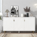 Modern Console Table with Storage by Homcom - Comfortable Living Decor