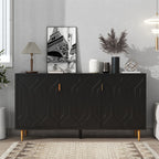 Modern Console Table with Storage by Homcom - Comfortable Living Decor