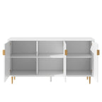 Modern Console Table with Storage by Homcom - Comfortable Living Decor