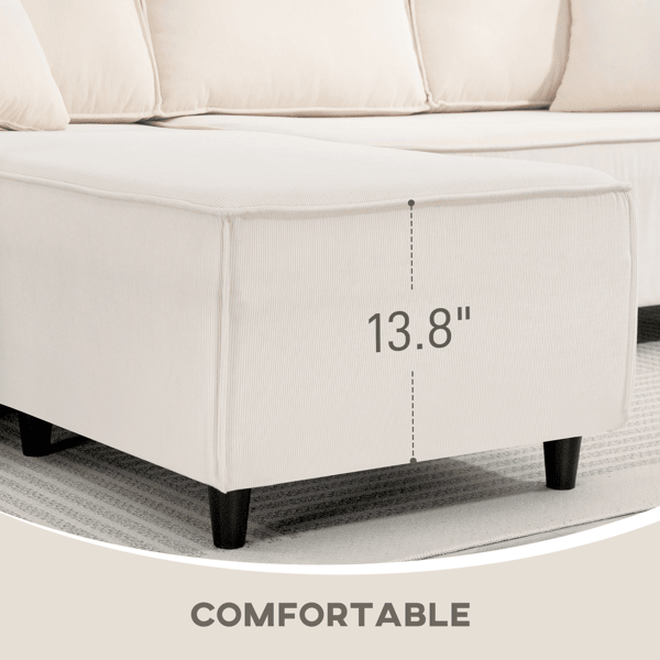 Modern Ergonomic Sofa Chair for Living Room Comfort - Comfortable Living Decor