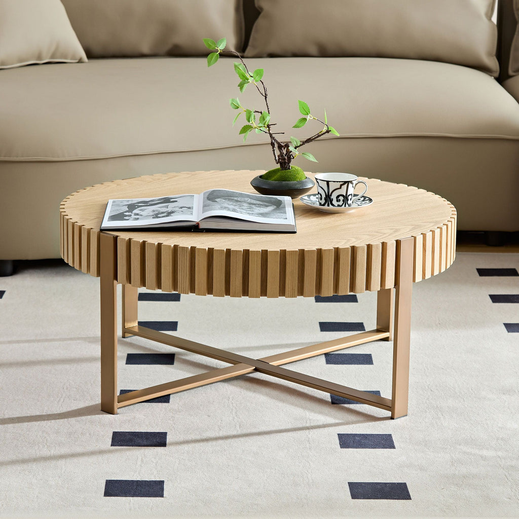 Modern Handcraft Cocktail Table by Orien - Comfortable Living Decor
