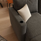 Modern Large Sectional Sofa, U - Shape Modular Sectional Couch with Storage Function,123" Sofa Bed with Ottoman,6 Seat Sectionals Chaise for Living Room,Chenille - Comfortable Living Decor