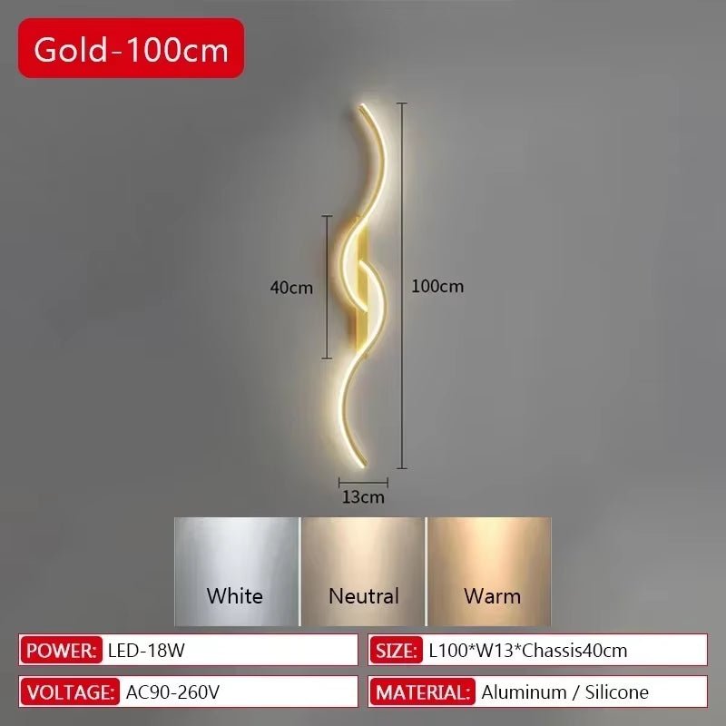 Modern LED Wall Lamp - Comfortable Living Decor