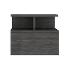 Nightstand Floating Flopini, Bedroom, Smokey Oak - Comfortable Living Decor