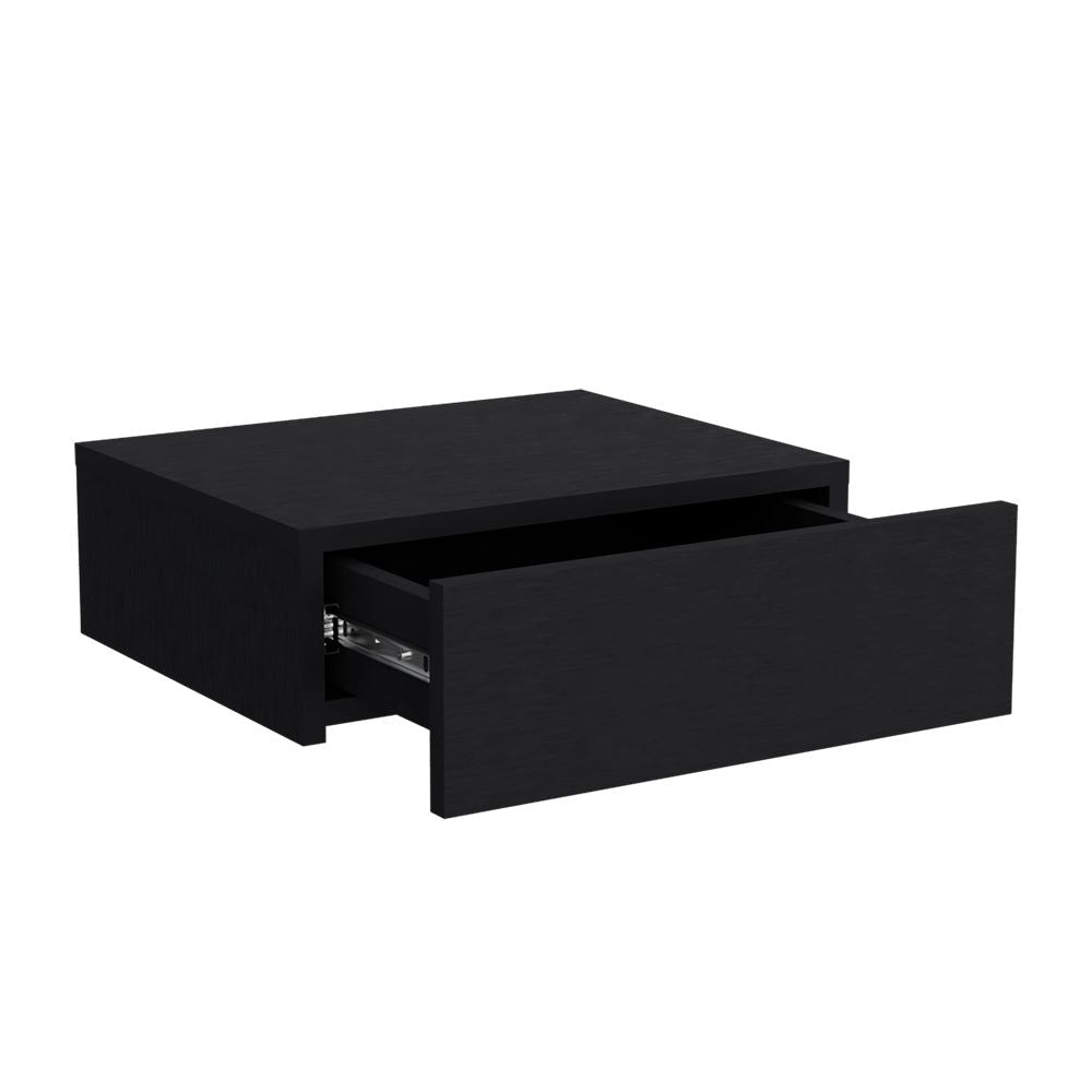Nightstand Isola, Bedroom, Black - Comfortable Living Decor