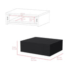 Nightstand Isola, Bedroom, Black - Comfortable Living Decor