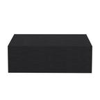 Nightstand Isola, Bedroom, Black - Comfortable Living Decor
