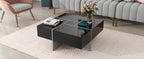 On - Trend Cocktail Table with 4 Storage Compartments by Yeah Depot - Comfortable Living Decor