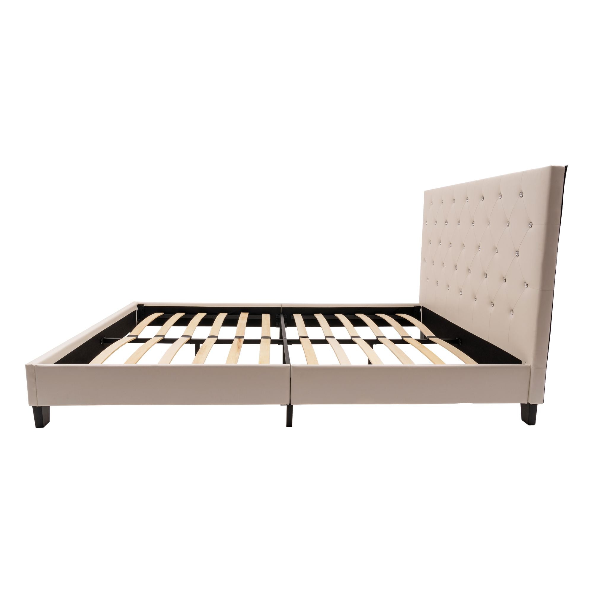 Queen Size Bed Frame w/ Headboard by Yeah Depot - Comfortable Living Decor