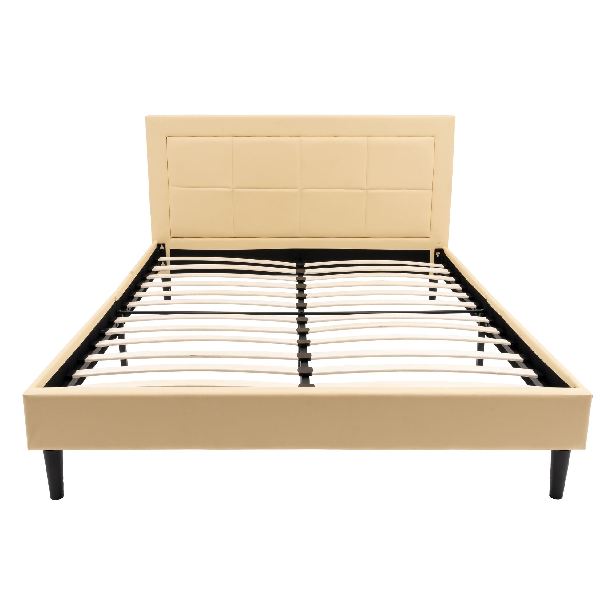 Queen Size Bed Frame w/ Headboard by Yeah Depot - Comfortable Living Decor
