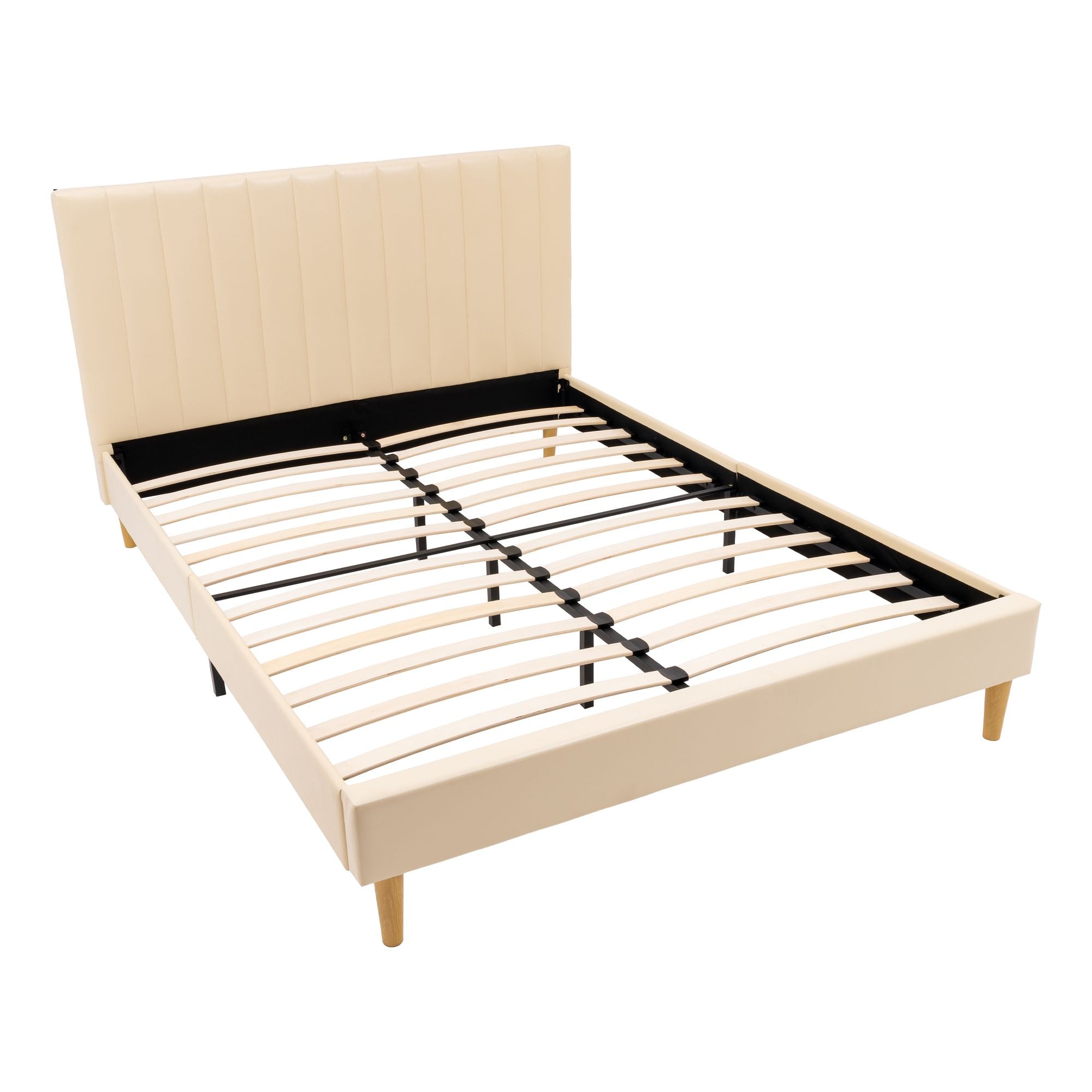 Queen Size Bed Frame w/ Headboard by Yeah Depot - Comfortable Living Decor