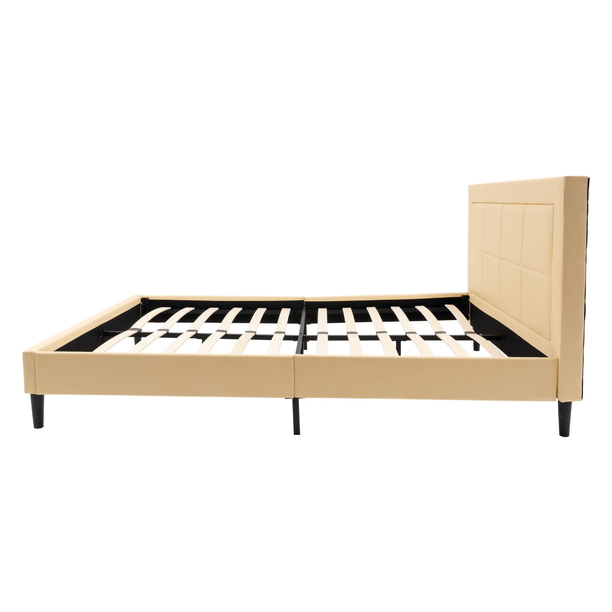 Queen Size Bed Frame w/ Headboard by Yeah Depot - Comfortable Living Decor