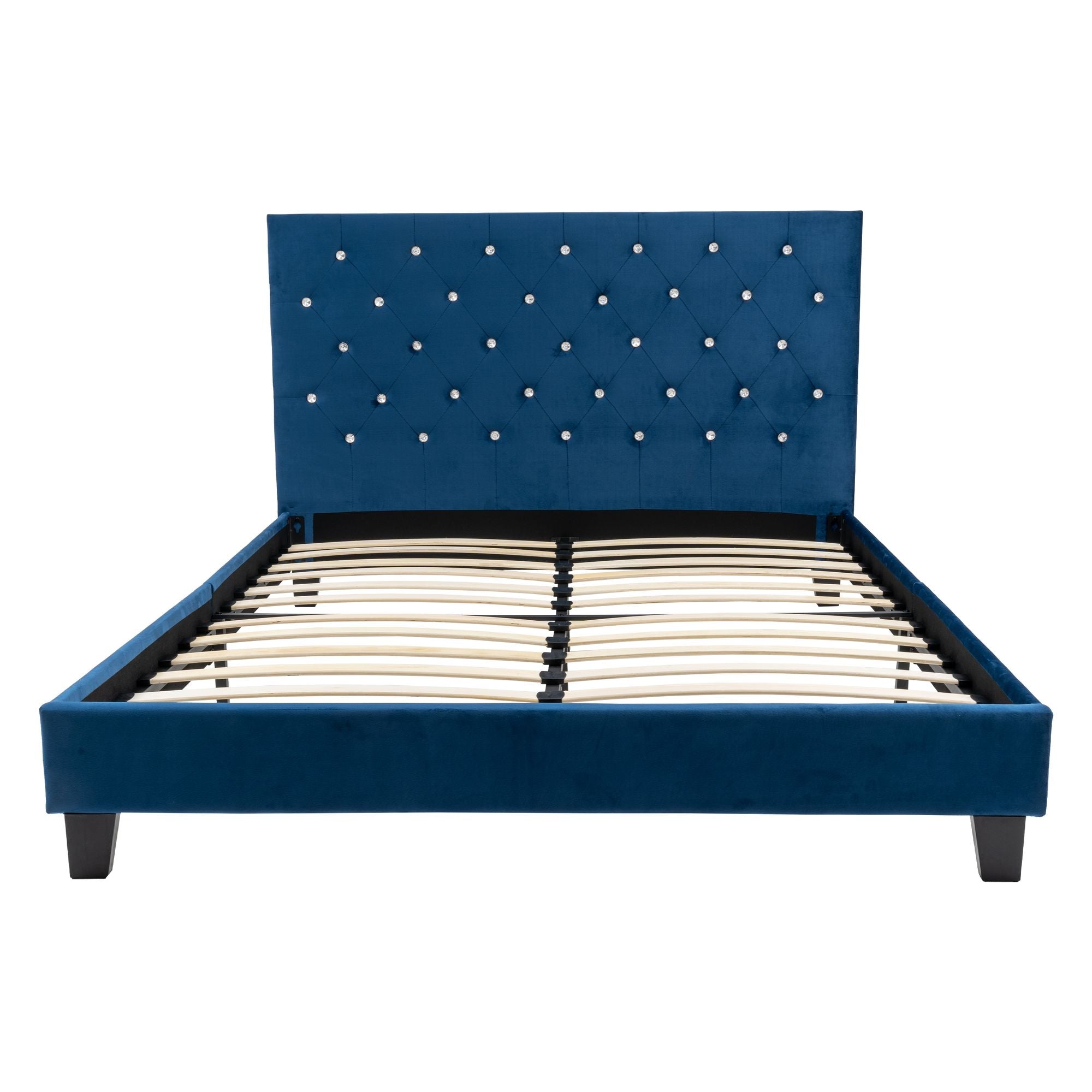 Queen Size Bed Frame w/ Headboard by Yeah Depot - Comfortable Living Decor