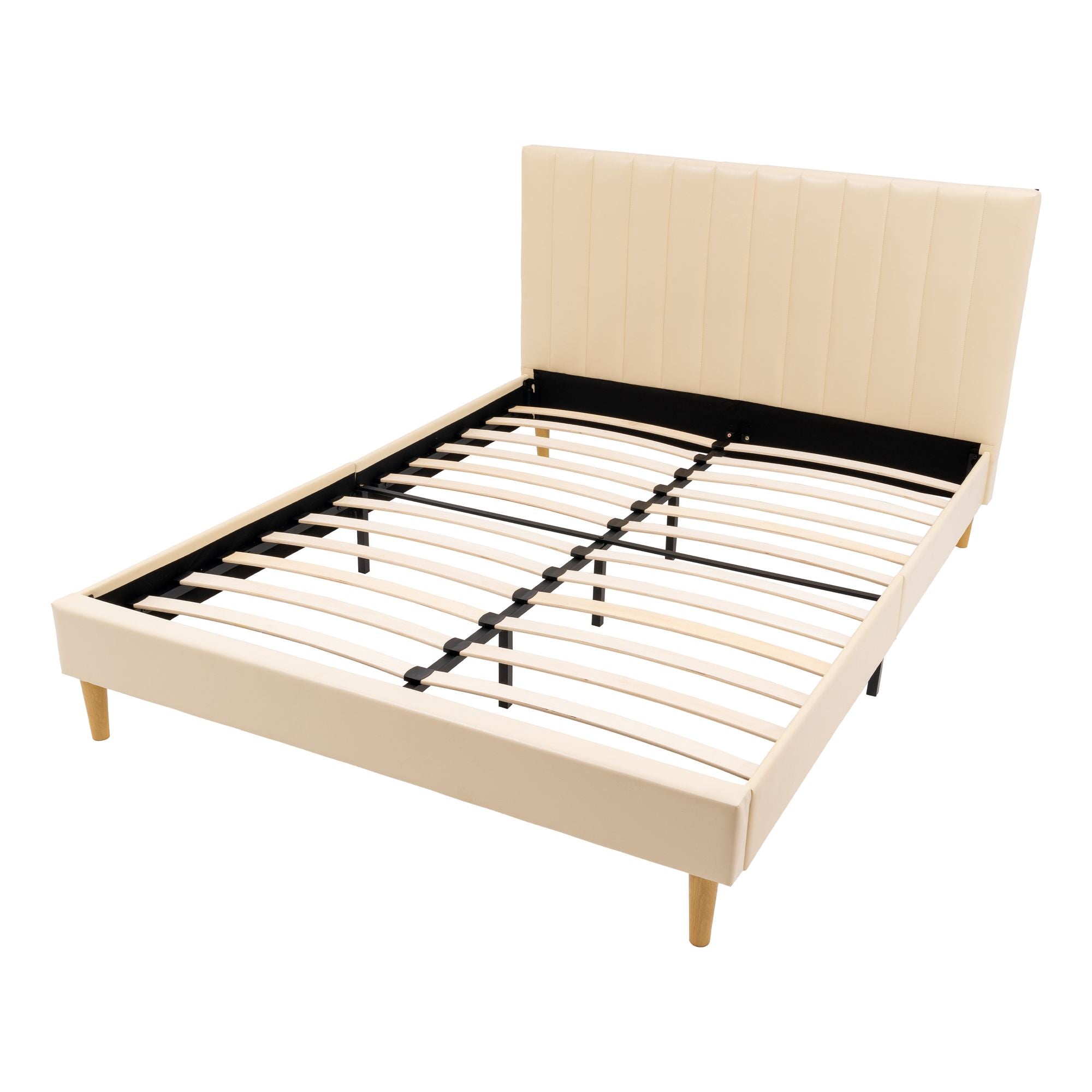 Queen Size Bed Frame w/ Headboard by Yeah Depot - Comfortable Living Decor