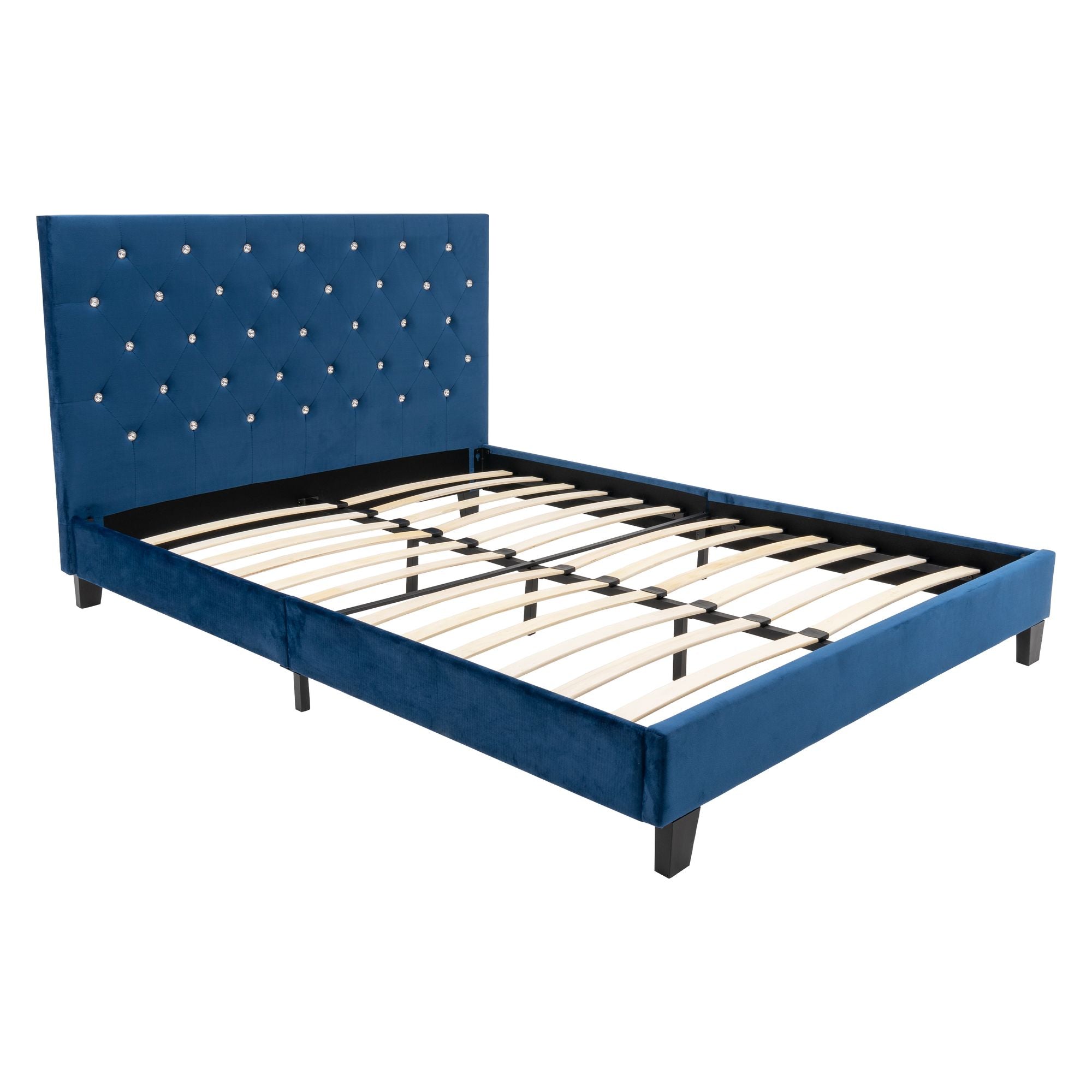 Queen Size Bed Frame w/ Headboard by Yeah Depot - Comfortable Living Decor