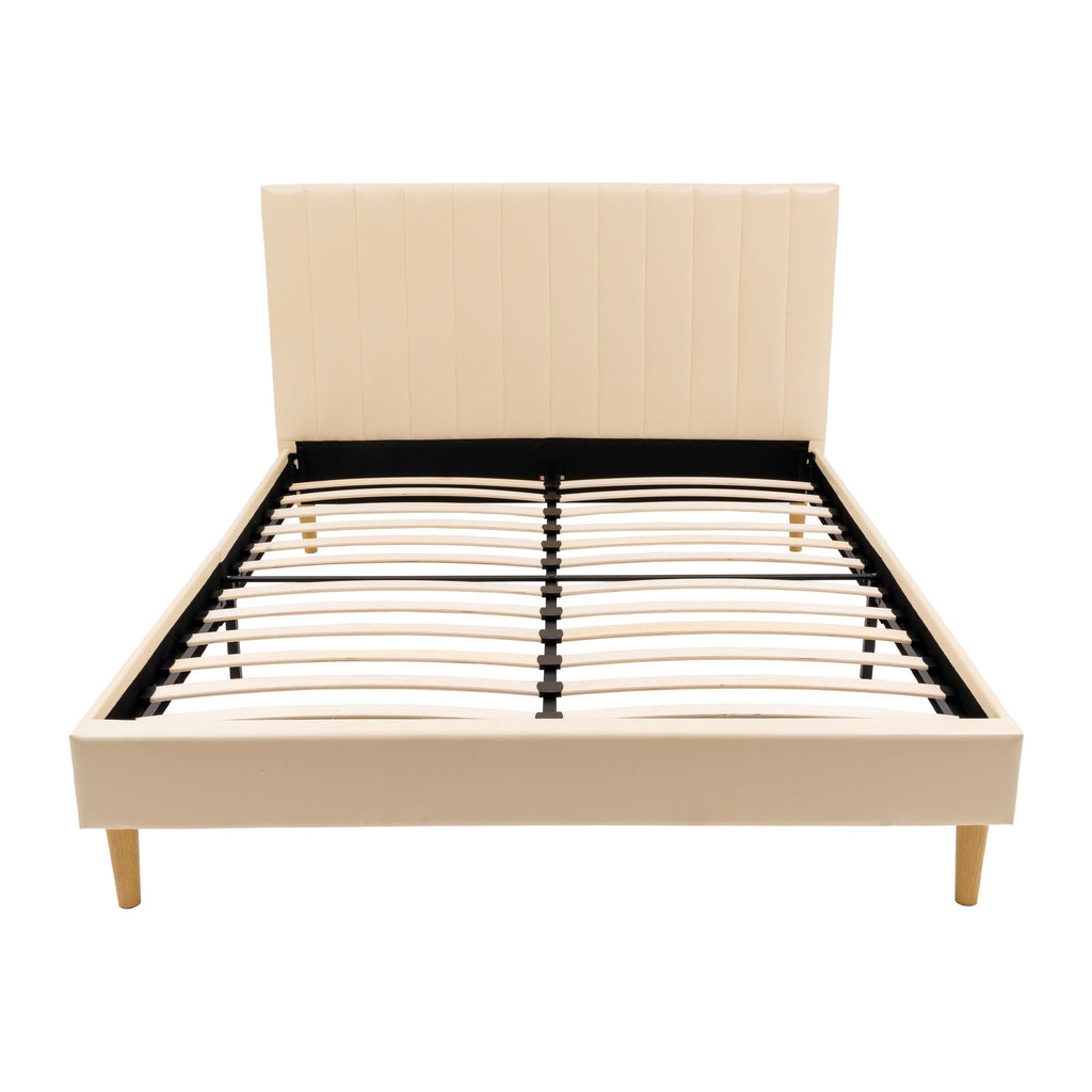 Queen Size Bed Frame w/ Headboard by Yeah Depot - Comfortable Living Decor