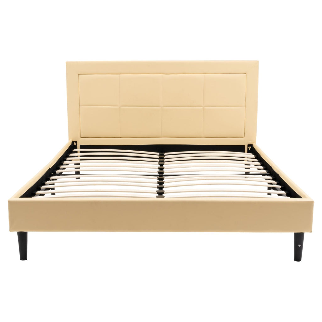 Queen Size Bed Frame w/ Headboard by Yeah Depot - Comfortable Living Decor