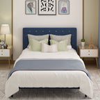Queen Size Bed Frame w/ Headboard by Yeah Depot - Comfortable Living Decor