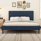 Queen Size Bed Frame w/ Headboard by Yeah Depot - Comfortable Living Decor