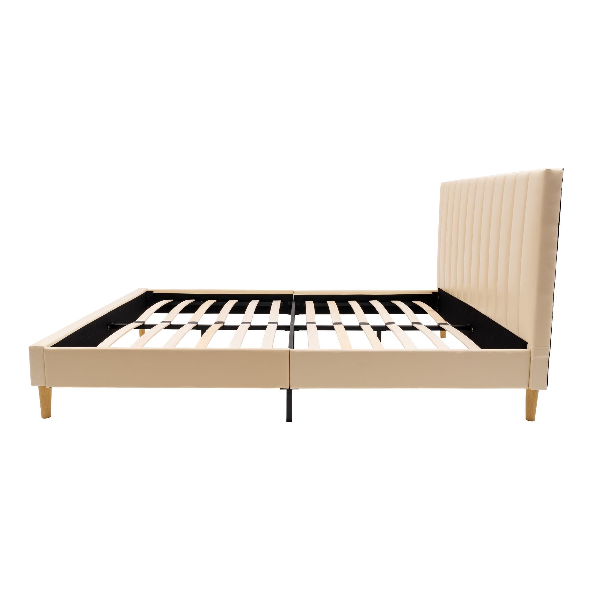 Queen Size Bed Frame w/ Headboard by Yeah Depot - Comfortable Living Decor