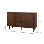 Retro Sideboard Kitchen Buffet by Homcom - Comfortable Living Decor