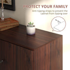Retro Sideboard Kitchen Buffet by Homcom - Comfortable Living Decor